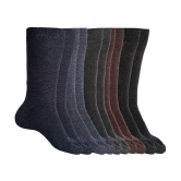 Texlon - Multicolor Woollen Womens Thumb Socks ( Pack of 5 ) - None