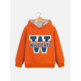 Trampoline - Orange Cotton Blend Boys Sweatshirt ( Pack of 1 ) - None