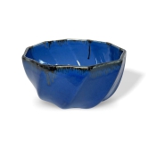 Ceramic Dining Studio Collection Royal Blue Vibrant Glazed Shades Ceramic Large 1500ML Serving Bowl