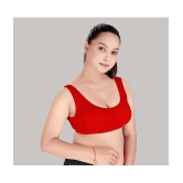 haya fashion Red Polyester Heavily Padded Womens Everyday Bra ( Pack of 1 ) - None