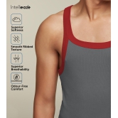 Pace Square Neck Vest Ribbon Grey M