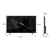 Kodak 108 cm 43 inches 4K Ultra HD Smart QLED TV 43MT5055 Black-Black