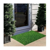 Revexo - Anti-skid Plastic Door Mat ( 40 X 60 cm ) Single - Green - Green