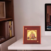 24K Gold Plated Ganesha Customized Photo Frame For Corporate Gifting