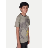 Radprix Grey Cotton Boys T-Shirt ( Pack of 1 ) - None