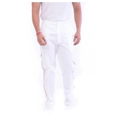 DESHBANDHU DBK White Cotton Joggers Single - 34