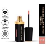 Manish Malhotra Soiree Liquid Matte Lipstick - Caramel Quest (Brown Shade) | Long Lasting, Transfer-resistant With Vitamin E