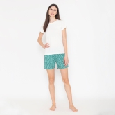 Women Printed Lounge Shorts Assorted S