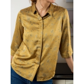 Rumi Satin Shirt-M