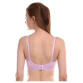 Elina Cotton T-Shirt Bra - Purple - 38C