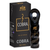 ST.JOHN Cobra Perfume 30ml , Long Lasting Perfume for Men (90ml) - Pack of 3