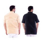 DESHBANDHU DBK - Muticolor Cotton Mens Regular Kurta ( Pack of 2 ) - None