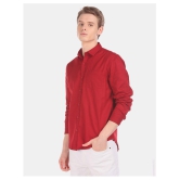 Ruggers Cotton Blend Red Shirt - None