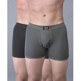 Pack of 2 Dollar Bigboss Assorted Solid Cotton Blend Men Trunk - None