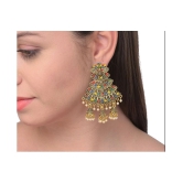 Bhagya Lakshmi - Multi Color Chandelier Earrings ( Pack of 1 ) - Multi Color