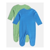 MINI KLUB Multicolor Cotton Bodysuit For Baby Boy ( Pack of 2 ) - None