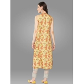 Janasya - Yellow Polyester Womens Straight Kurti ( Pack of 1 ) - None