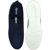 Ajanta - Blue Mens Slip-on Shoes - None