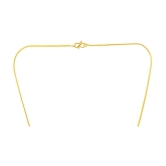 gilher - Gold Plated Chain ( Pack of 1 ) - Golden