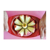 Handa - Multicolor Stainless Steel Apple Cutter Blade Length 9 cm ( Pack of 1 ) - Multicolor