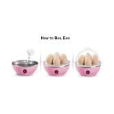 Egg Boiler/Egg Poacher/ 7 Egg Cooker/Electric Egg Boiler/ Egg Steamer/ Home Machine Egg Boiler With Egg Tray - Multicolor