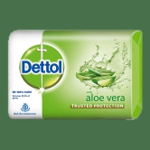 Dettol Aloe Vera Bathing Bar Soap, 100 G