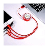 Red 3A Multi Pin Cable 1 Meter - Red