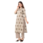 miravan Cotton Kurti With Palazzo - Stitched Suit - XXL