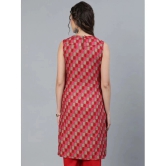 Antaran Red Rayon Womens Maternity Dress ( Pack of 1 ) - L