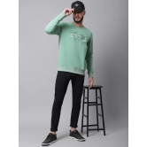 Rodamo Men Green Printed Sweatshirt