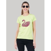 ferocious - Mint Green Cotton Regular Fit Women's T-Shirt ( Pack of 1 ) - None