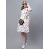 MINI & MING Women Floral Shirt Collar Dress