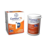 Bayer Contour TS 50 strips Bayer Contour 50 GlucoStrips : Expiry Jan 2024