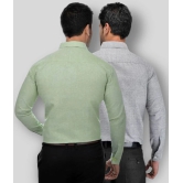 DESHBANDHU DBK - Multicolor Cotton Regular Fit Mens Formal Shirt (Pack of 2) - None