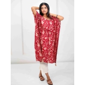 Tassel Kaftan Red-XL