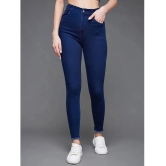 Miss Chase - Navy Blue Denim Skinny Fit Womens Jeans ( Pack of 1 ) - None