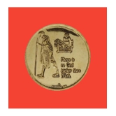 Hop n Shop - Mahatma Gandhi 24kt Gold Plated UNC 1 Numismatic Coins