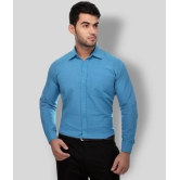 DESHBANDHU DBK - Blue Cotton Regular Fit Mens Formal Shirt (Pack of 1) - None