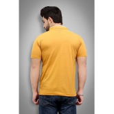 Forbro - Mustard Cotton Blend Regular Fit Men's T-Shirt ( Pack of 1 ) - None