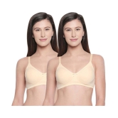 Bodycare Cotton Seamless Bra - Beige - 34D