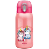 Milton Jolly 375 Thermosteel Sipper Water Bottle for Kids, 300 ml, Pink - Pink