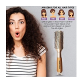 Majestique Golden Fusion Vent Hair Brush For Blow Drying Styling And Solon For Men And Women