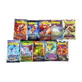 sevriza Pockett Masters Premium Poke-Mone Playing Card Board Game Astral Radiance 5 Pack 50 Card Collection Set  Packs, Battle Cards, Battle Game for Kids, Boys, Girls - Rare Cards Included.