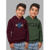 HELLCAT - Multi Color Cotton Blend Boys Sweatshirt ( Pack of 2 ) - None