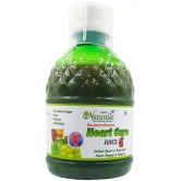 Farm Naturelle-Most Effective Ayurvedic Heart care juice-Combination of Arjun Bark, Amla and Aloevera-Strenthens Heart muscles, Reduces cholestrol and cleans blockages-4+4 Free-8x400ml+ 8x55g Herbs Infused Forest Honey