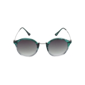 Green Round Rimmed Sunglasses(C085GR4V)