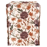 E-Retailer Single Polyester Brown Washing Machine Cover for Universal Front Load - Brown