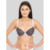 ILRASO Pack of 1 Nylon Lightly Padded Womens Push Up Bra ( Multicolor ) - None