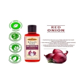 Khadi Red Onion oil with Keratin Infused & Hair Tonic 100 mL