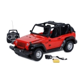 Russian Jeep Remote Control Toys for Boys Rechargeable Off Road Vehicle Toy Cars for Kids Best Gift (RED) - Red